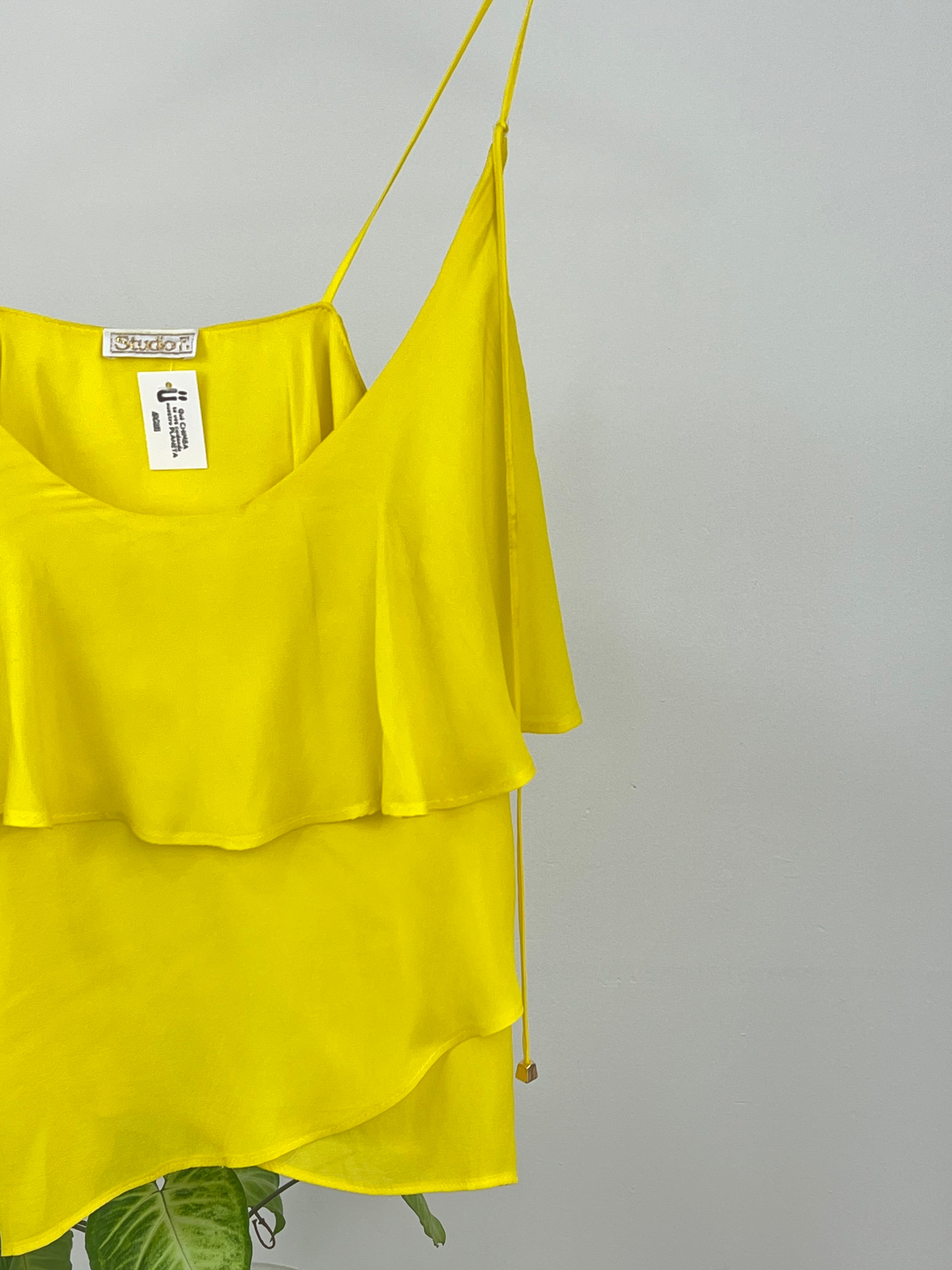 BLUSA AMARILLA D4914