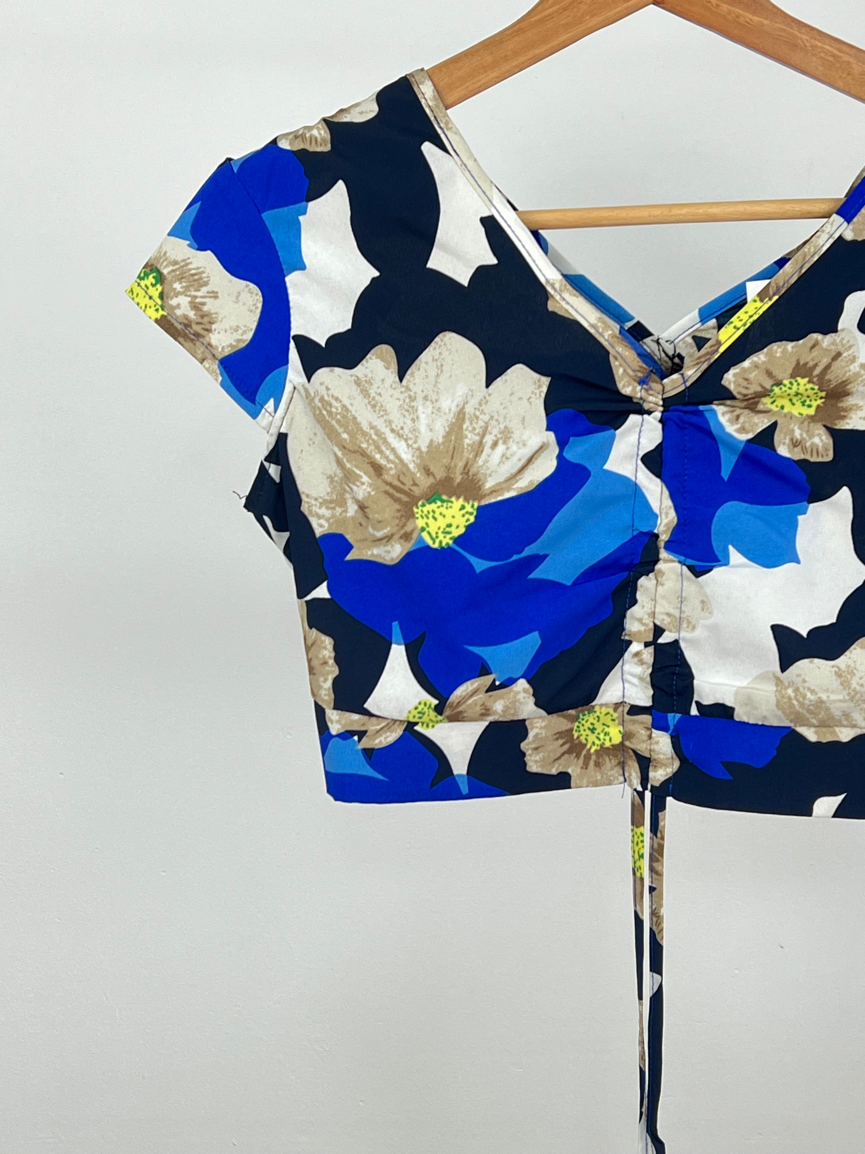 Blusa flores D5066