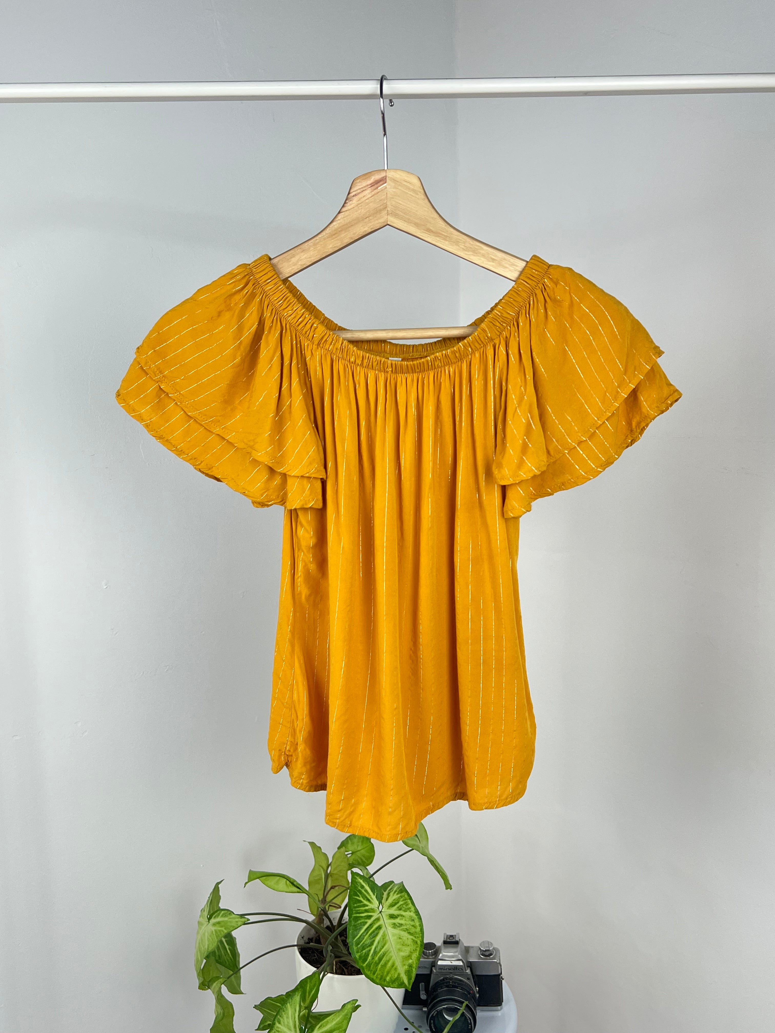 BLUSA MOSTAZA D4223