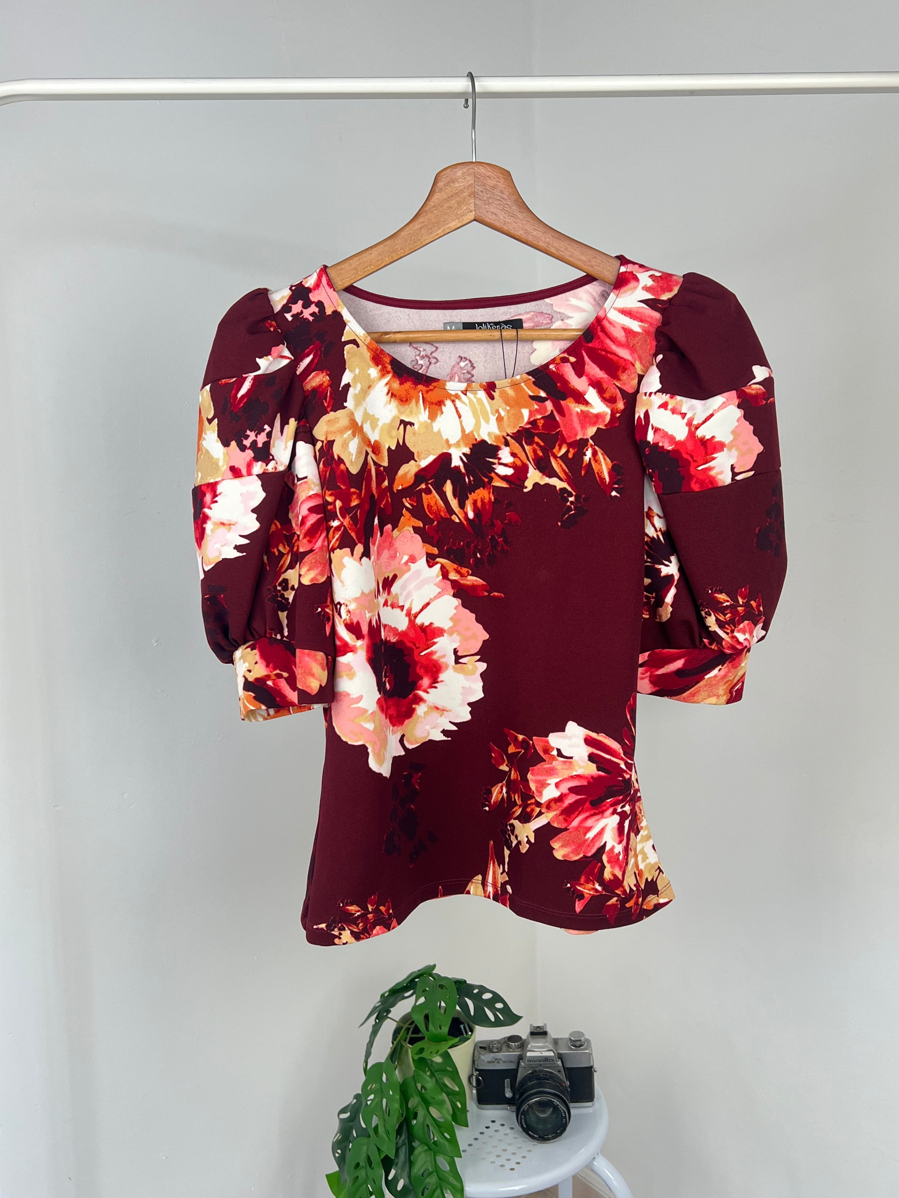 BLUSA FLORES D3564