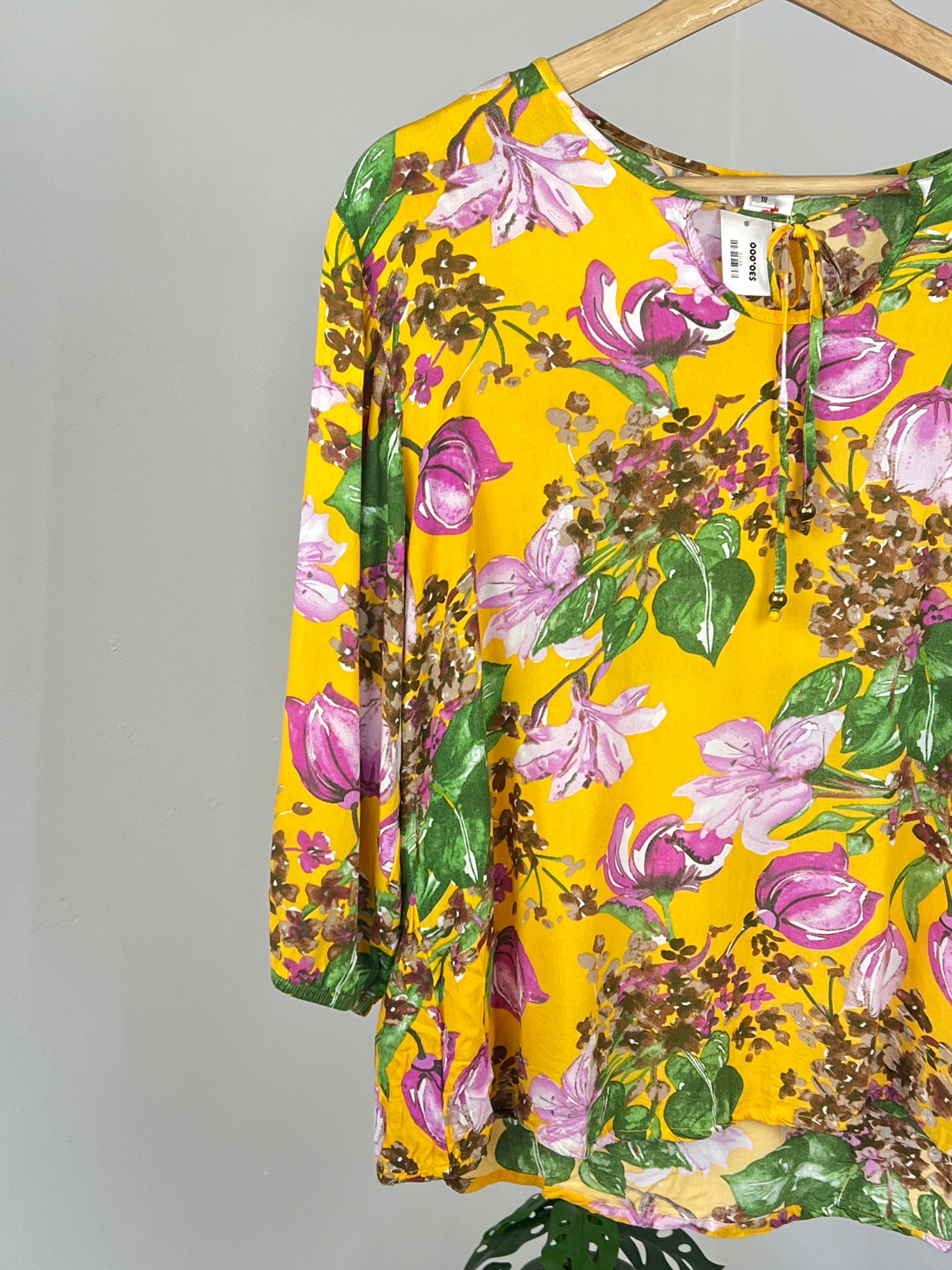 BLUSA AMARILLA D5123
