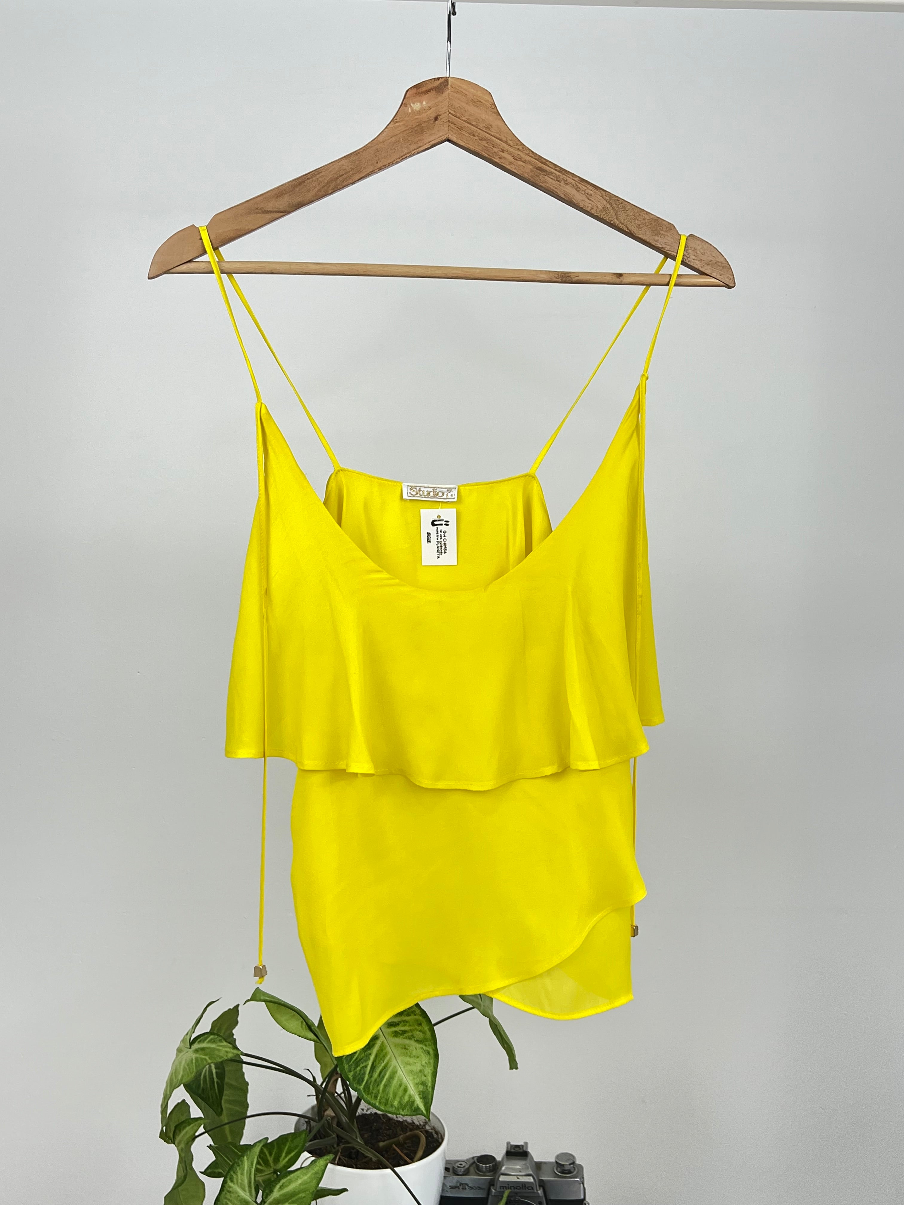 BLUSA AMARILLA D4914