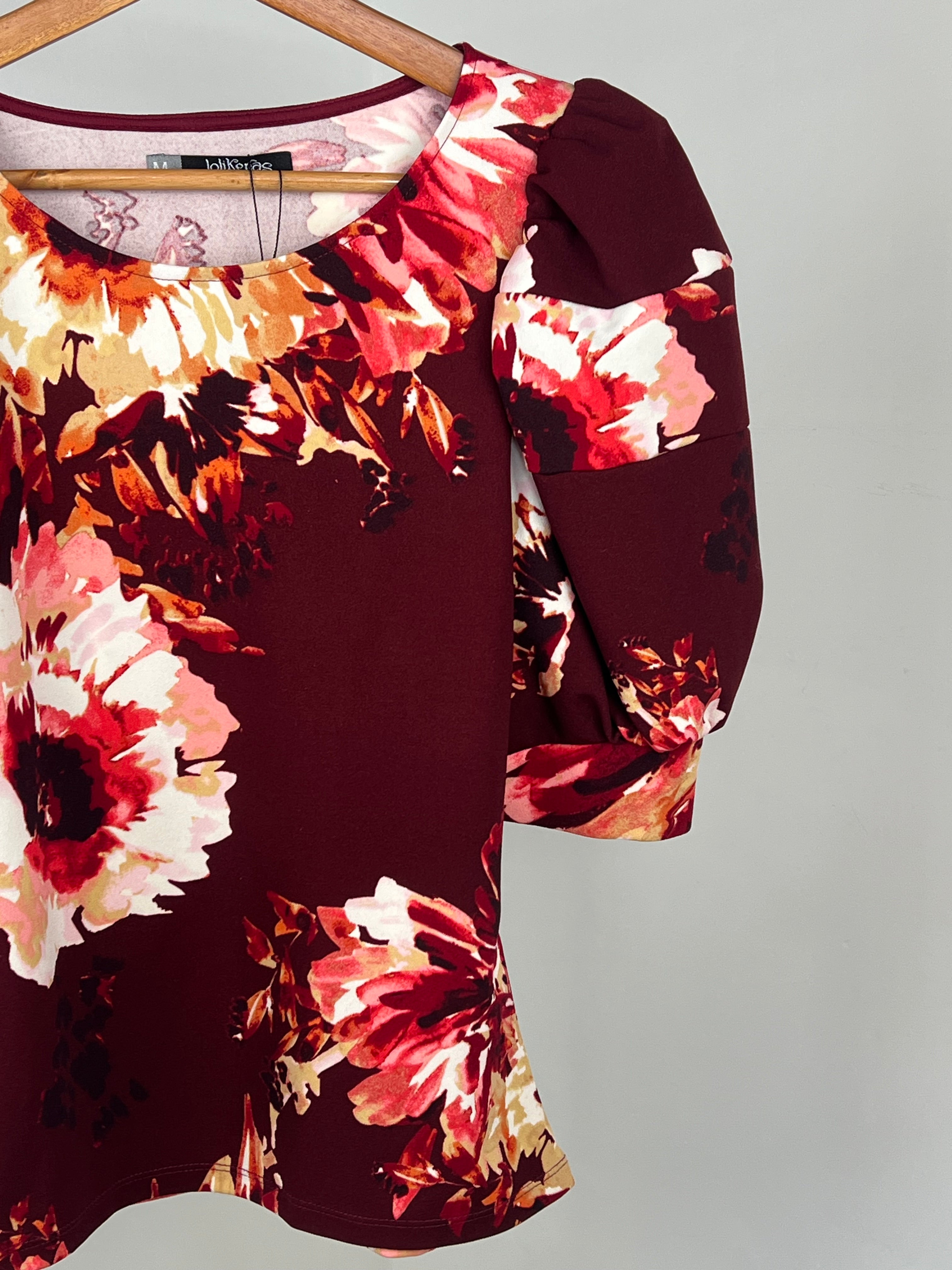 BLUSA FLORES D3564